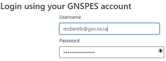 Image of First Login Sample - English