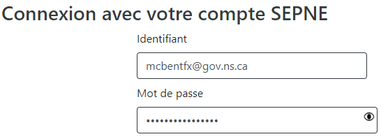 Image of First Login Sample - English