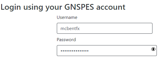 Image of Subsequent Login Sample - English